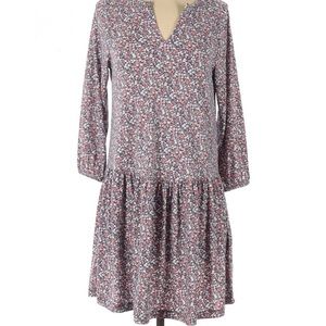 Banana Republic Floral Drop-waist Dress Medium